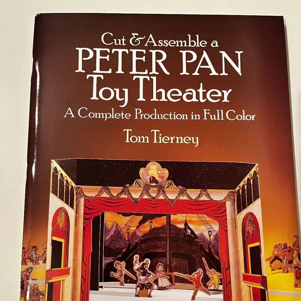 Peter Pan Toy Theatre to Cut and Assemble by Tom Tierney (1983)‎
